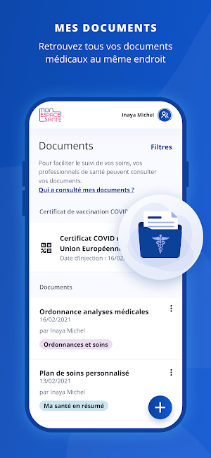 Mon espace santé Screenshot 3