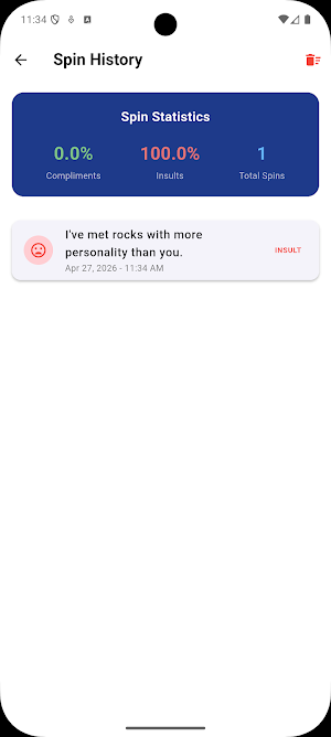 Compliment vs Insult Wheel screenshot 3