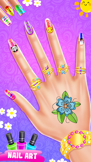 Nail polish game nail art Screenshot 3