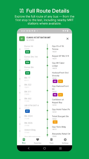 SG Bus Times Screenshot 3