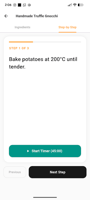 SousChef Studio: Smart Cooking Screenshot 1
