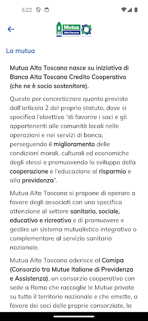 Mutua Alta Toscana Screenshot 0