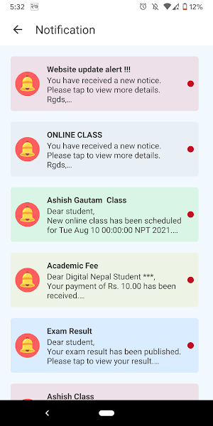Sunrise English School Screenshot 2
