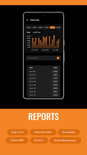 Advancing Fitness Training App Screenshot 2