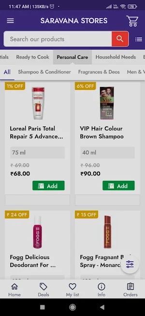 SARAVANA STORES Screenshot 2