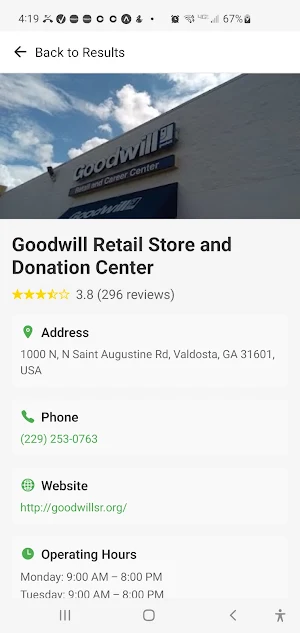 Thrift Store Finder Pro Screenshot 1