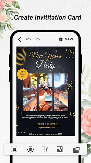 Invite Creator: Card Maker Pro Screenshot 2