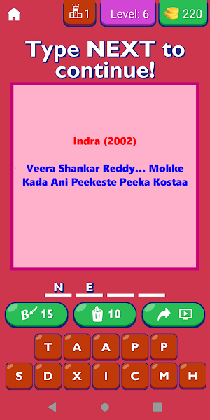 Telugu Dialogues App Screenshot 2