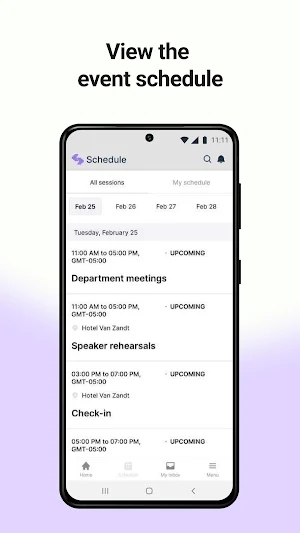 Contentstack Events Screenshot 1