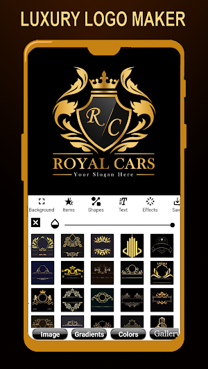 Royal Logo Maker -Luxury Maker Screenshot 3
