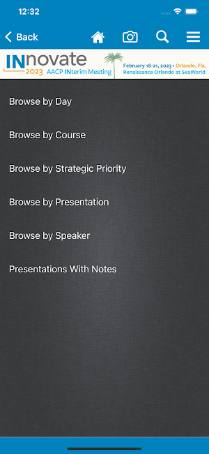 AACP Events Screenshot 0