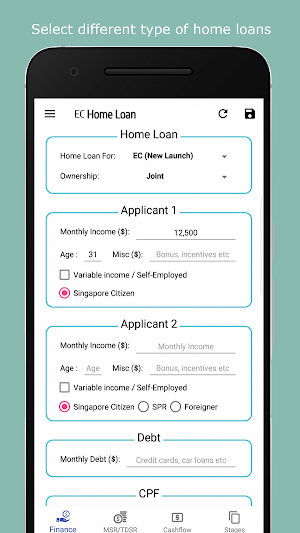 Singapore Home Loan Screenshot 0