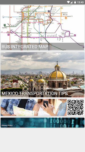 MEXICO BUS ROUTE MAP Screenshot 0