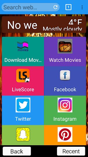 Phonix Browser Fast Safely Screenshot 0