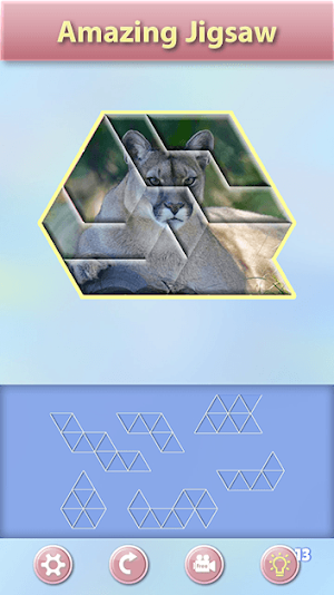 Triangle puzzle - Tangram‏ Screenshot 0