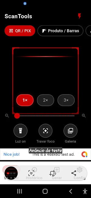ScanTools - QR & Barras Screenshot 0