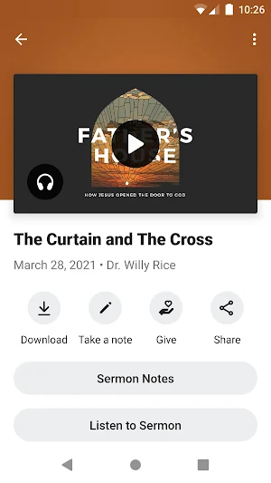 MyCalvary Church Screenshot 2