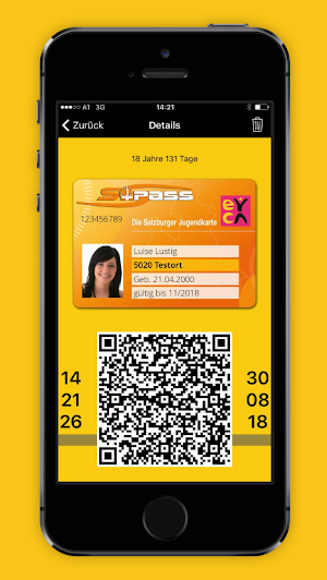 S-Pass: Salzburger Jugendkarte Screenshot 2