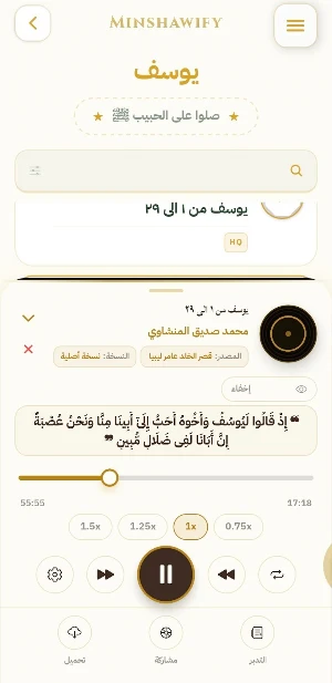 مجلس المنشاوي minshawify Screenshot 3