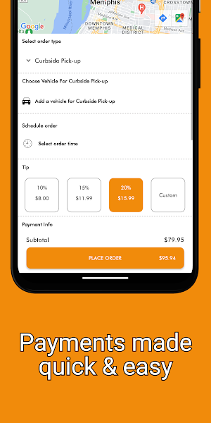 AJs Food Delivery Screenshot 3