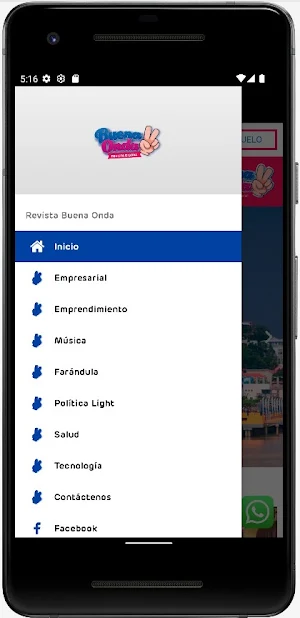 Revista Buena Onda Screenshot 0
