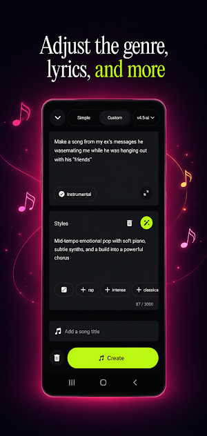 AI Music Generator Screenshot 3