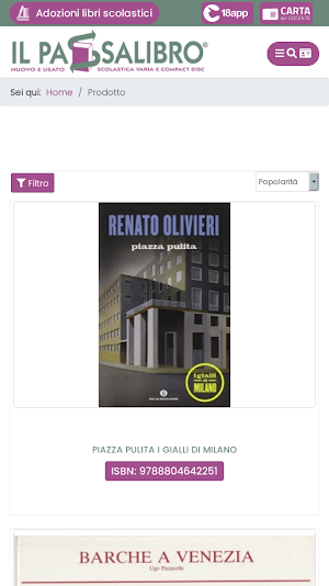Passalibro - Marketplace libri Screenshot 2
