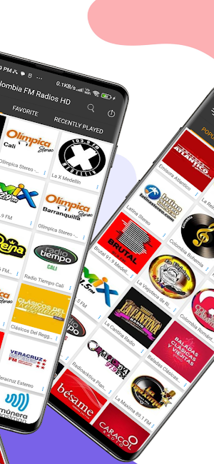 Colombia FM Radios HD Screenshot 1