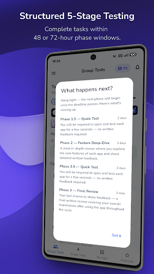 TestCircle: Closed Testing Screenshot 3