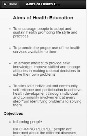 Health Education Screenshot 3