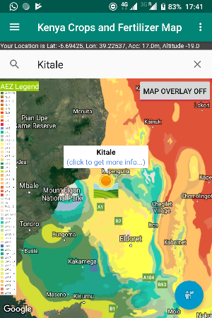 Kenya Crops and Fertilizer App Screenshot 2