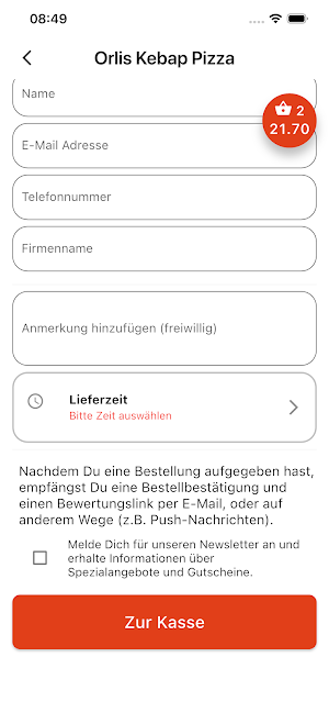Orlis Kebap und Pizzahaus Screenshot 3