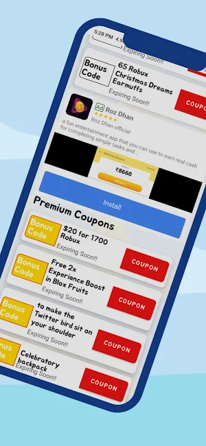 Robux promo codes 2023 Screenshot 2