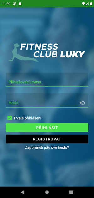 Fitness Club Luky Screenshot 0
