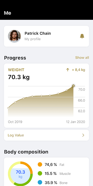 UP Fitness Screenshot 2