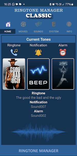 Ringtone Manager Classic Screenshot 1