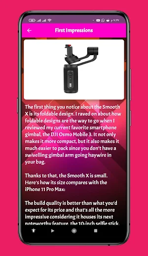 Zhiyun Smooth X Guide Screenshot 3