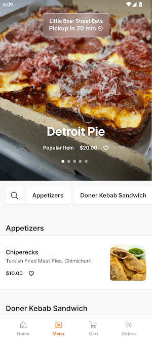 Little Bear Street Eats Screenshot 1