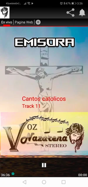 Voz Nazarena Estereo Screenshot 1