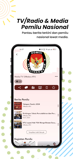 SiMedsos KPU Screenshot 1