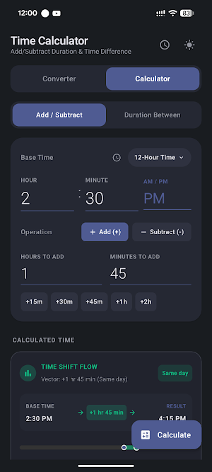 Time Converter: 24 to 12 hour Screenshot 3