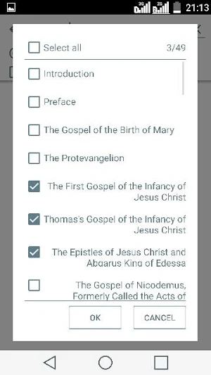 Lost Books of the Bible (Forgotten Bible Books) Screenshot 2