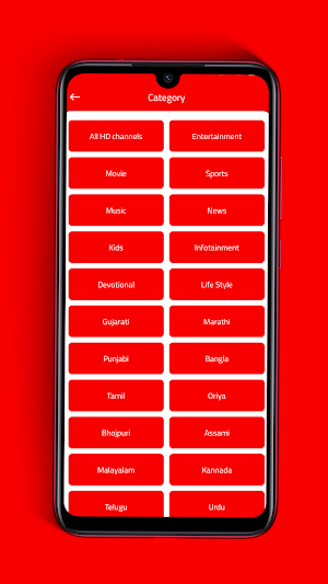 Digital TV Channels and Package Details Screenshot 2