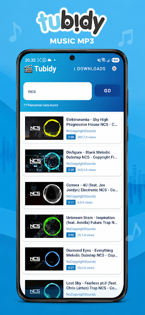 Tubidy Mucis Mp3 Downloader Screenshot 2