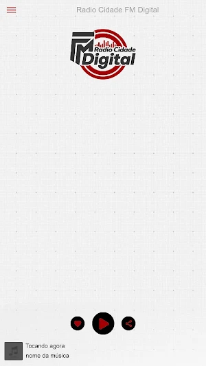 Radio Cidade FM Digital screenshot 1
