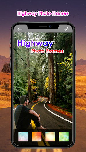 Highway - Road Photo Frames Screenshot 3