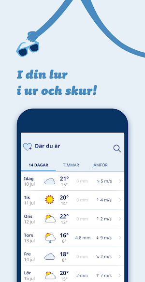 Klart - Väder Screenshot 0