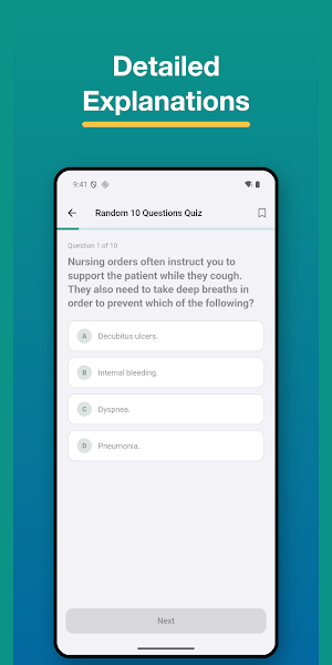 CNA Nurse Aide Exam Prep Screenshot 1