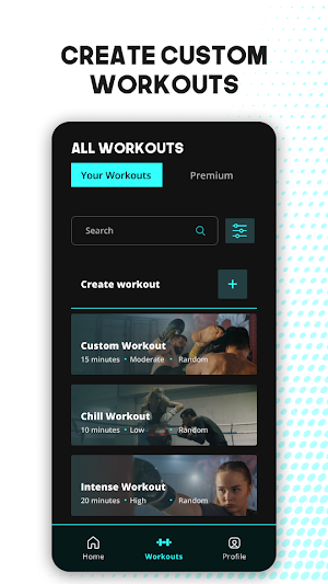 React Workouts Screenshot 2