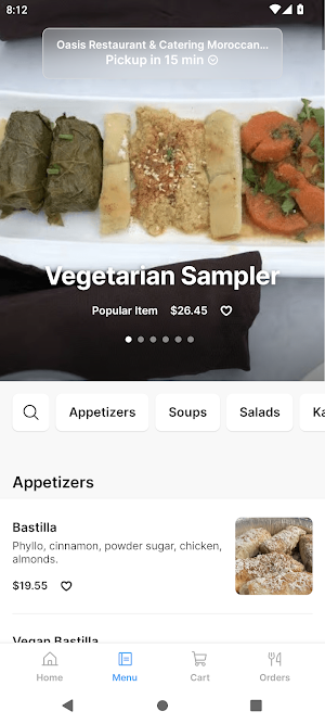 Oasis Restaurant Screenshot 1